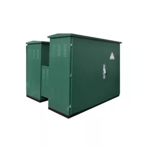 Subestación compacta de transformador combinado de tipo americano
