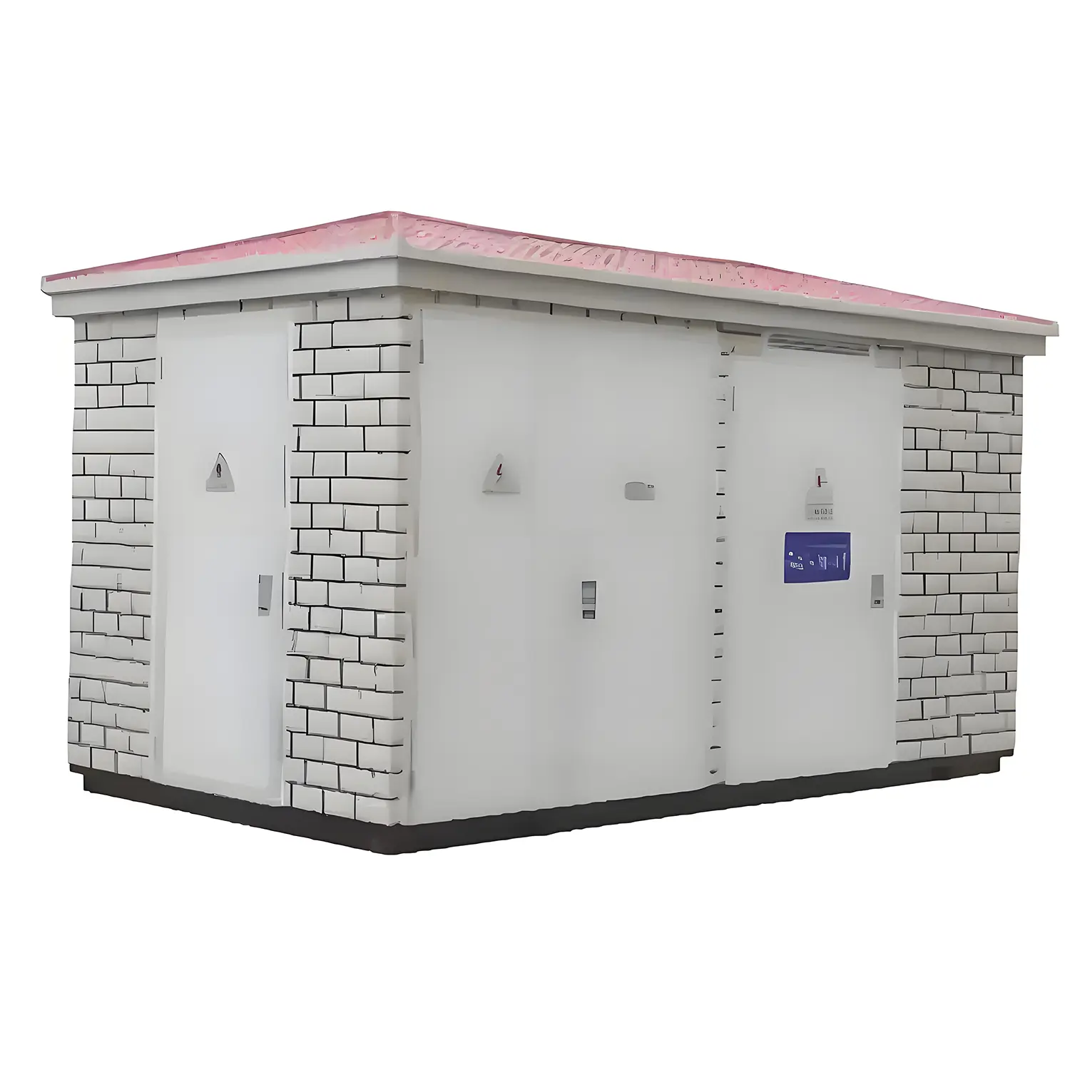 Subestación de caja de transformador al aire libre prefabricada europea