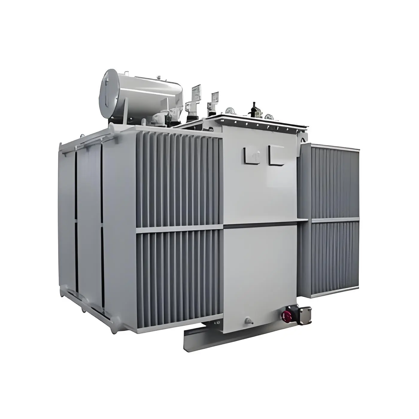 Transformador inmerso de aceite completamente sellado triple